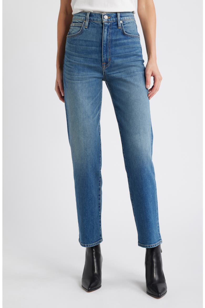 London High Waist Ankle Straight Leg Jeans, Main, color, NEED YOUR LOVE