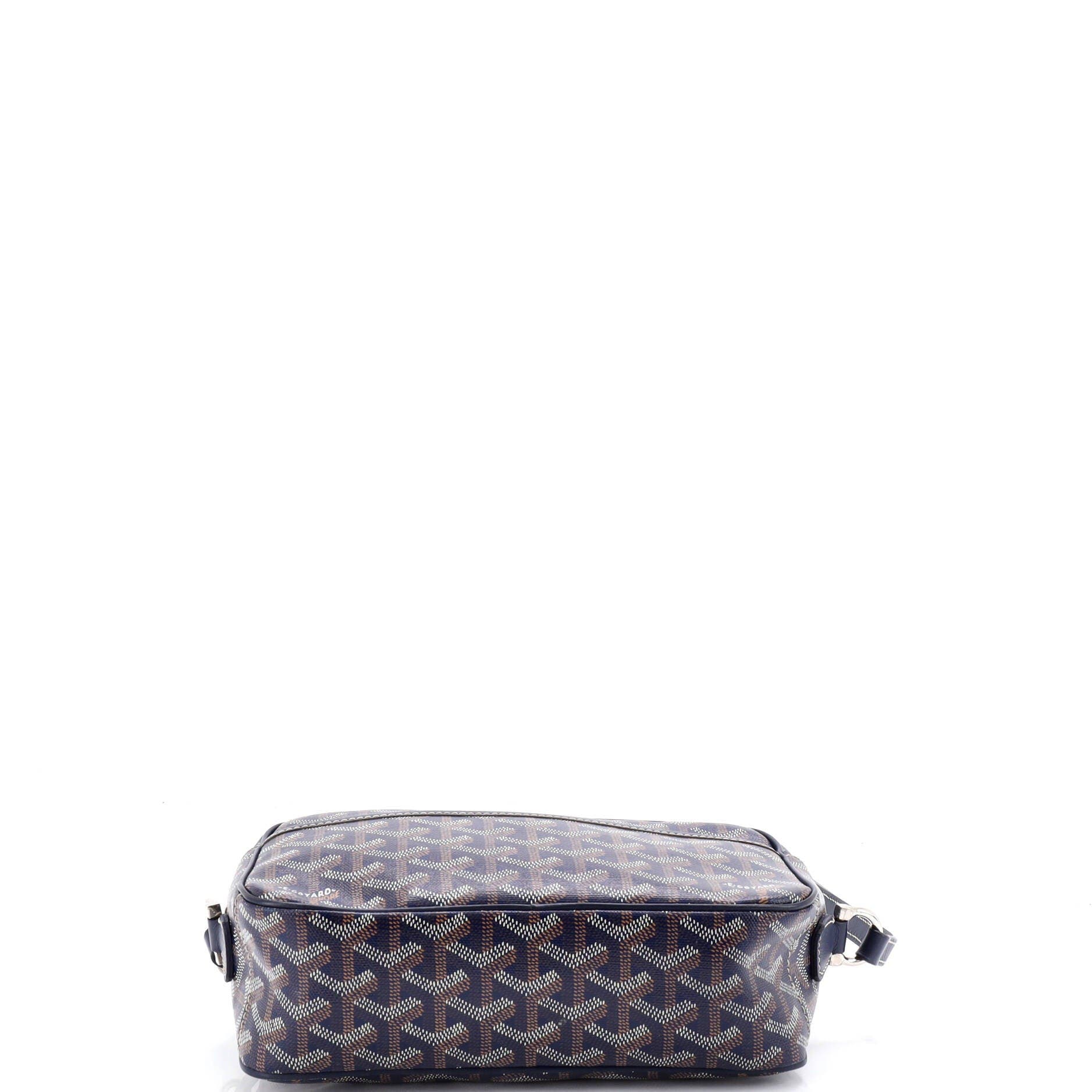 Pre-Owned Goyard Cap Vert Bag Coated Canvas, Alternate, color, Blue