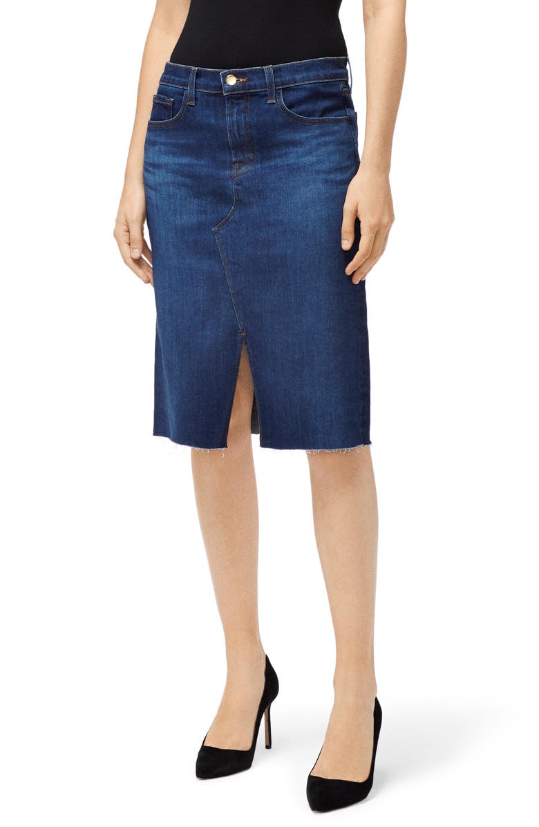 J Brand Trystan Denim Skirt, Main, color,