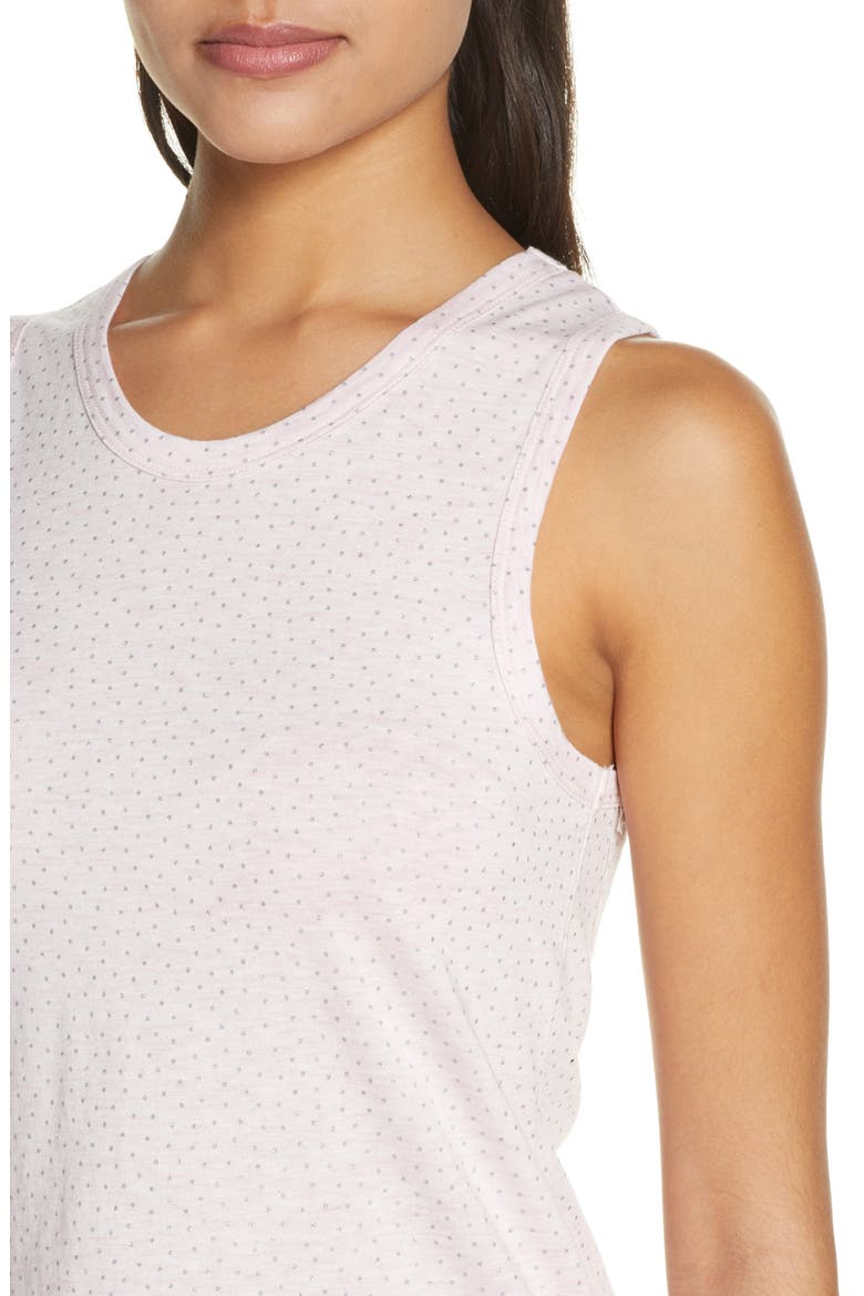 Gemma Spot Short Pajamas, Alternate, color, PINK