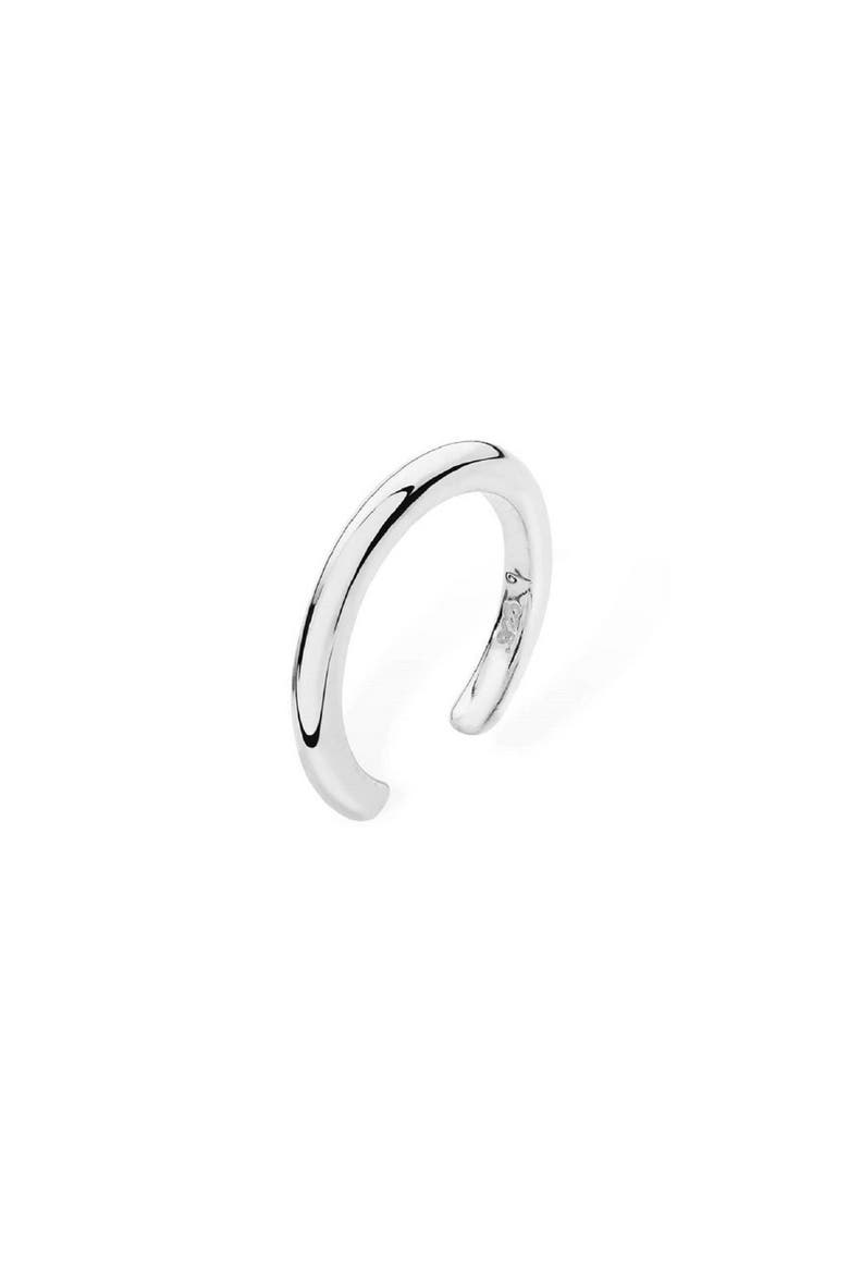 Plain Ear Cuff, Main, color, Sterling Silver