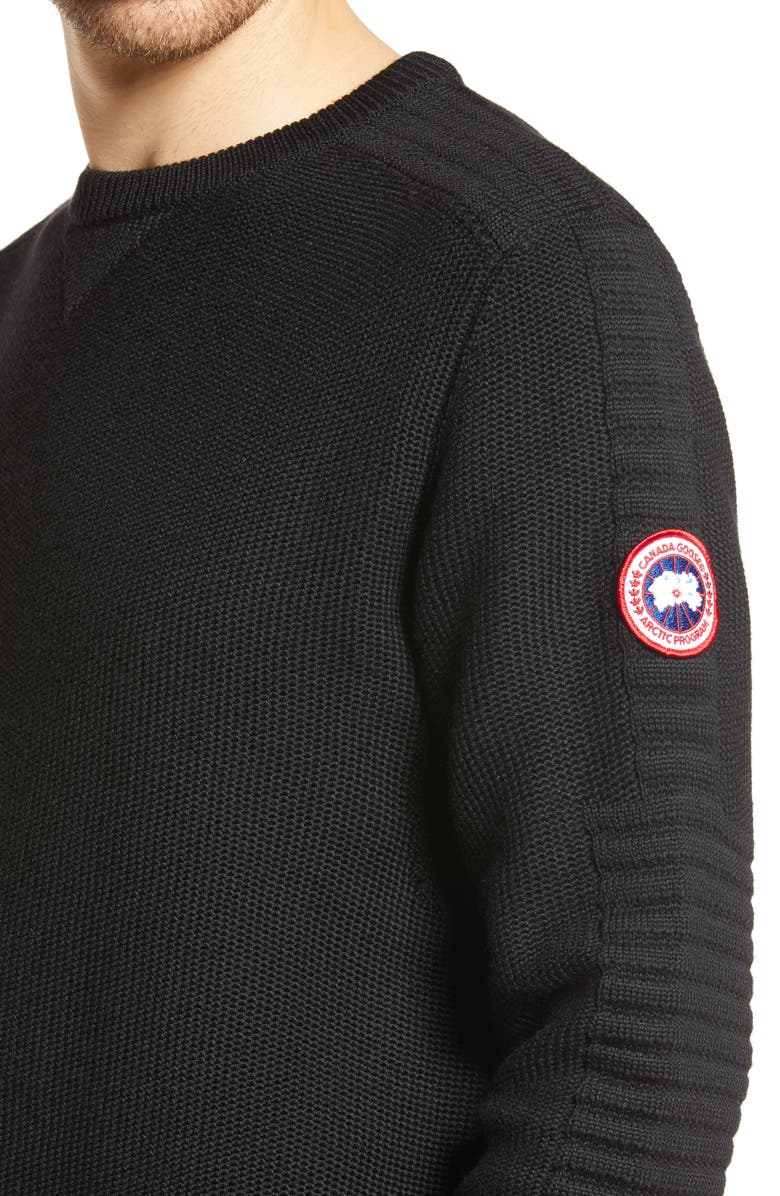 Canada Goose Paterson Merino Wool Crewneck Sweater, Alternate, color,