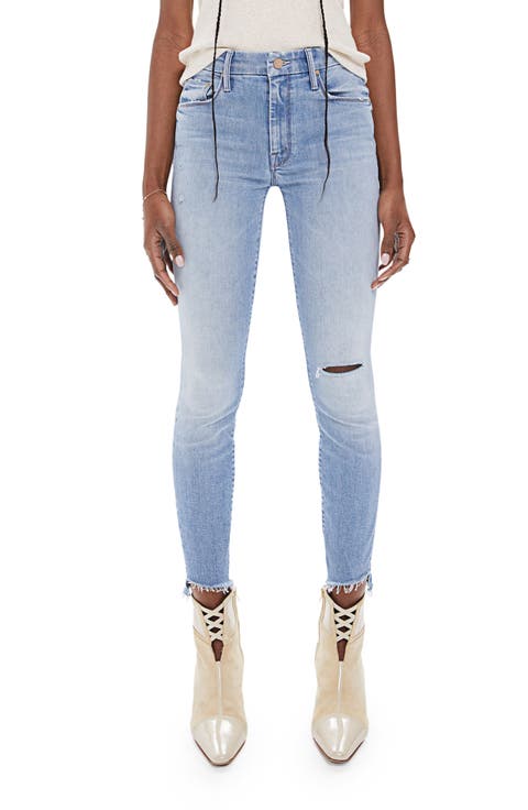 The Looker Ripped Mid Rise Step Hem Ankle Skinny Jeans (Despite Differences)