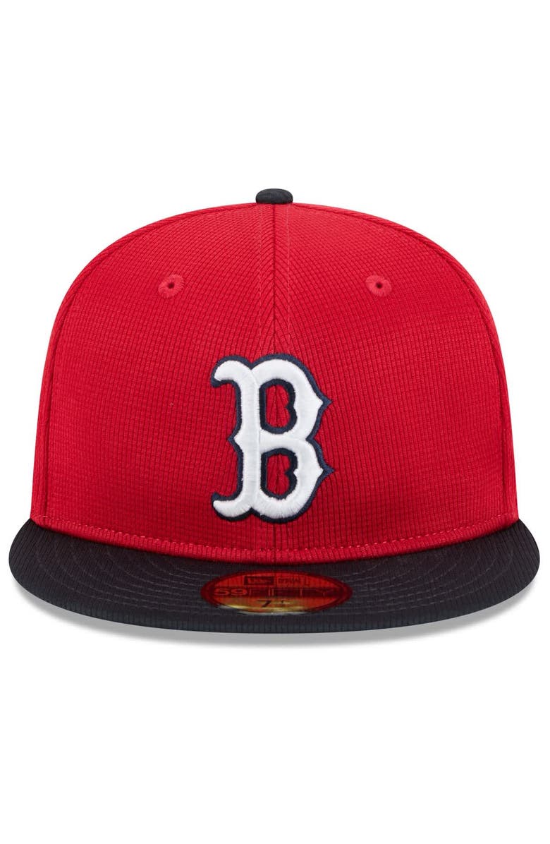 New Era Men's New Era  Red/Navy Boston Red Sox 2025 Spring Training 59FIFTY Fitted Hat, Alternate, color, 