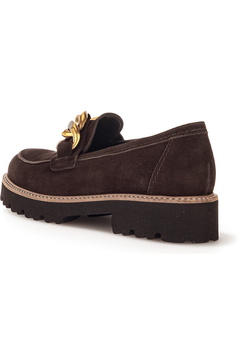 Gabor Platform Bit Loafer, Alternate, color, Chocolate
