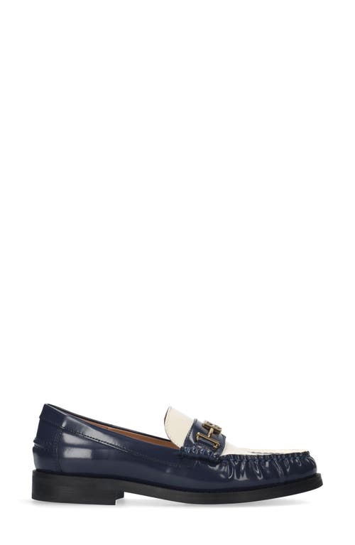 Bibi Lou Zagreb Leather Loafers In Blue