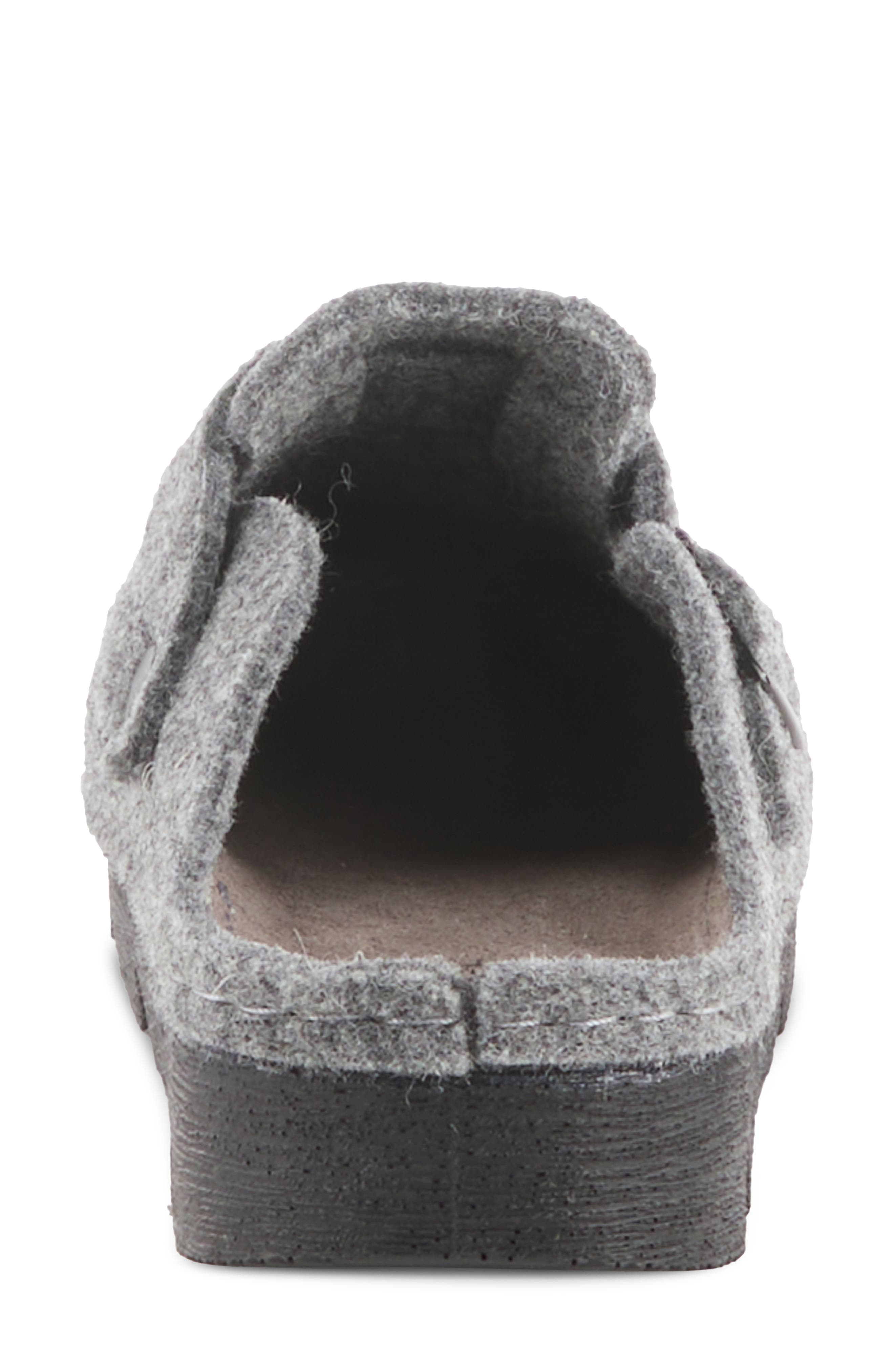 Flexus by Spring Step Clogger Mule, Alternate, color, Grey