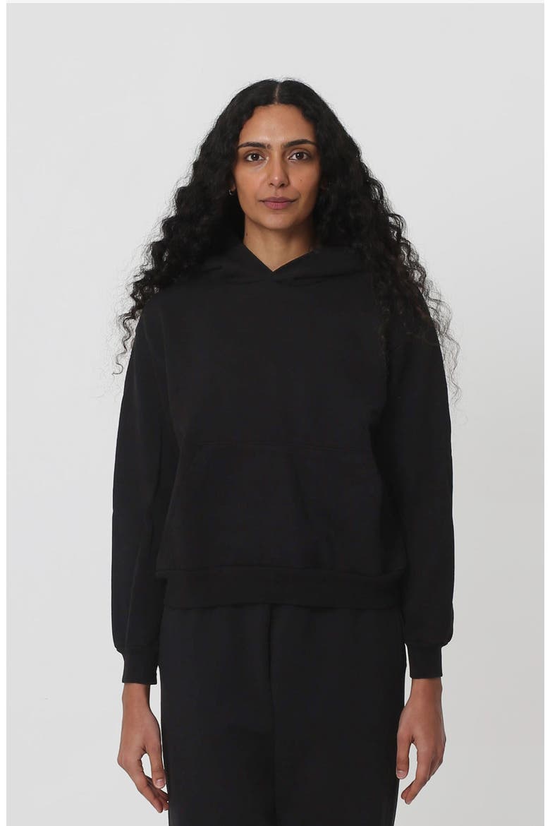 Trash Hoodie, Alternate, color, Black