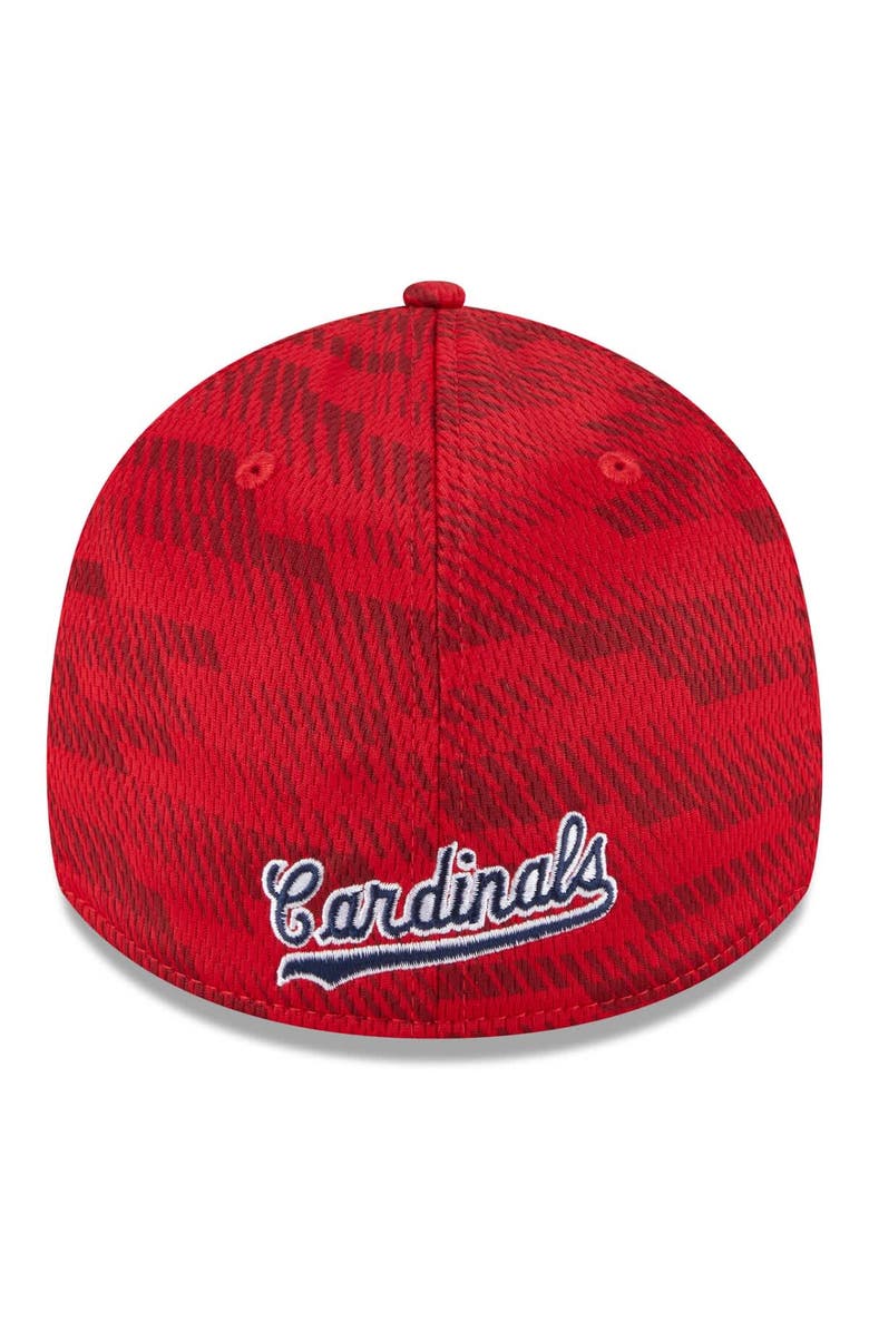 New Era Men's New Era Red St. Louis Cardinals 2025 MLB Clubhouse 39THIRTY Flex Hat, Alternate, color, Red