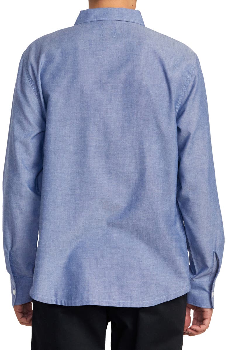 RVCA Day Shift Button-Up Shirt, Alternate, color,
