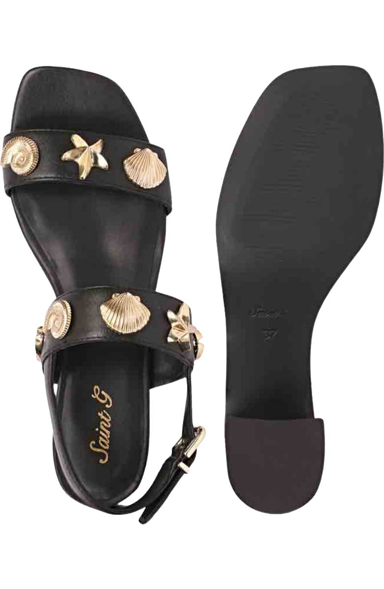 SAINT G Uri Slingback Sandal, Alternate, color, Black