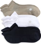 Zella 3-Pack Tab Ankle Socks