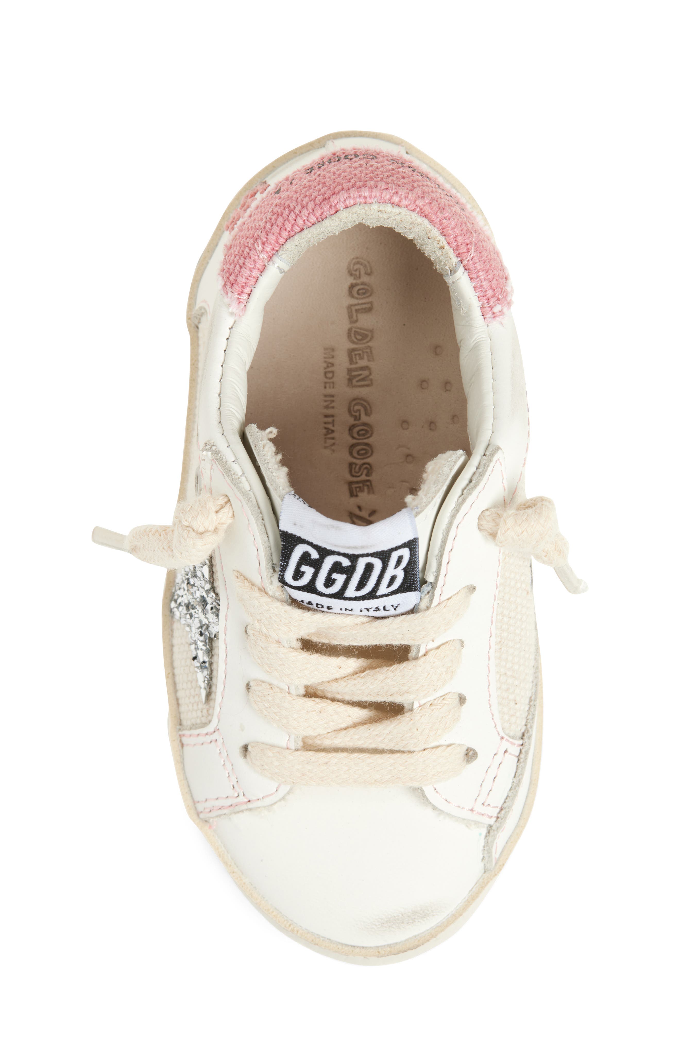 Golden Goose Kids' Super-Star Double Quarter Sneaker, Alternate, color, 