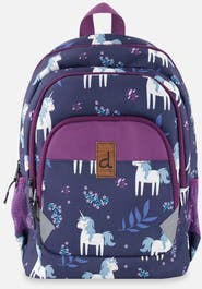 Deux par Deux Unicorn Lightweight Spacious Backpack