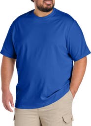 Harbor Bay by DXL Big & Tall Moisture-Wicking Jersey T-Shirt