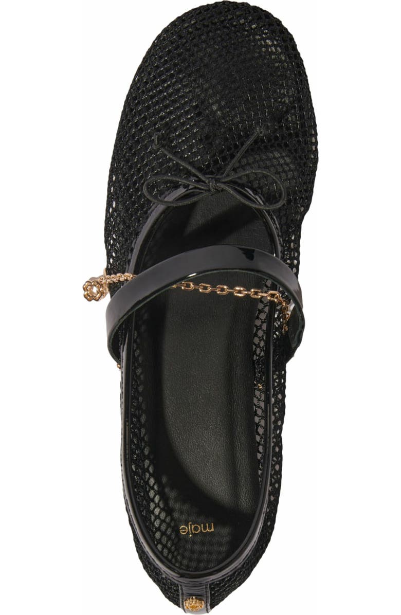 maje Mesh ballet flats, Alternate, color,