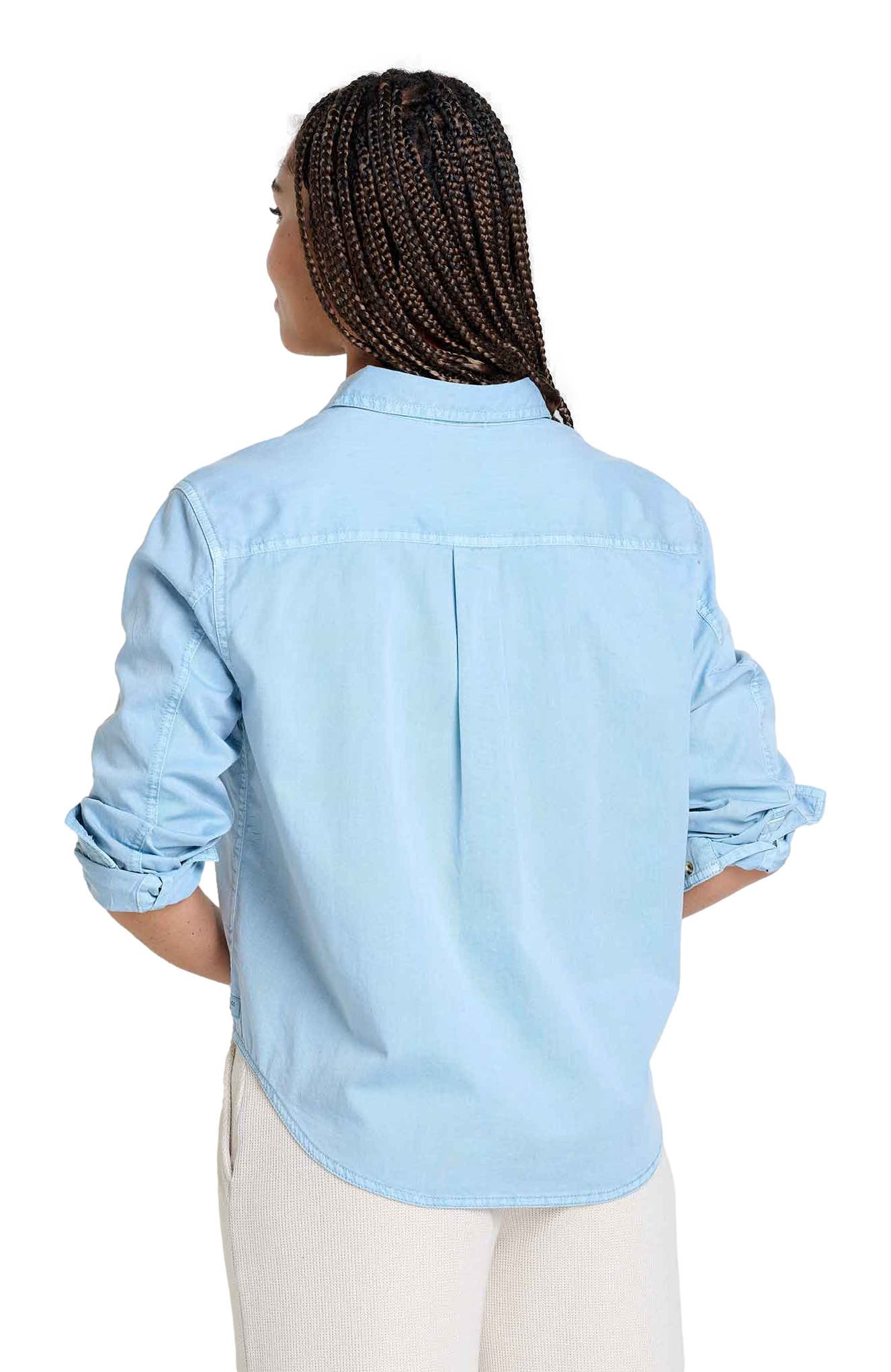 Women's Arroyo Twill Boxy Long Sleeve Shirt - image 2