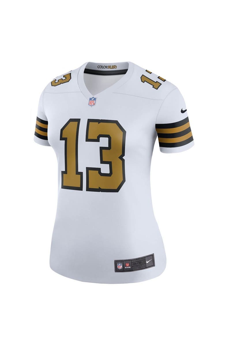 Nike Women's Nike Michael Thomas White New Orleans Saints Color Rush Legend Player Jersey, Alternate, color, 