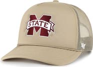 '47 Men's '47 Khaki Mississippi State Bulldogs Foam Front Mesh Trucker Snapback Hat