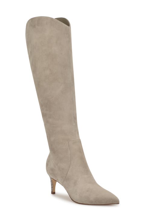 Sirena Pointed Toe Knee High Boot
