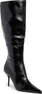 Steve Madden Pallmer Croc Embossed Faux Leather Boot