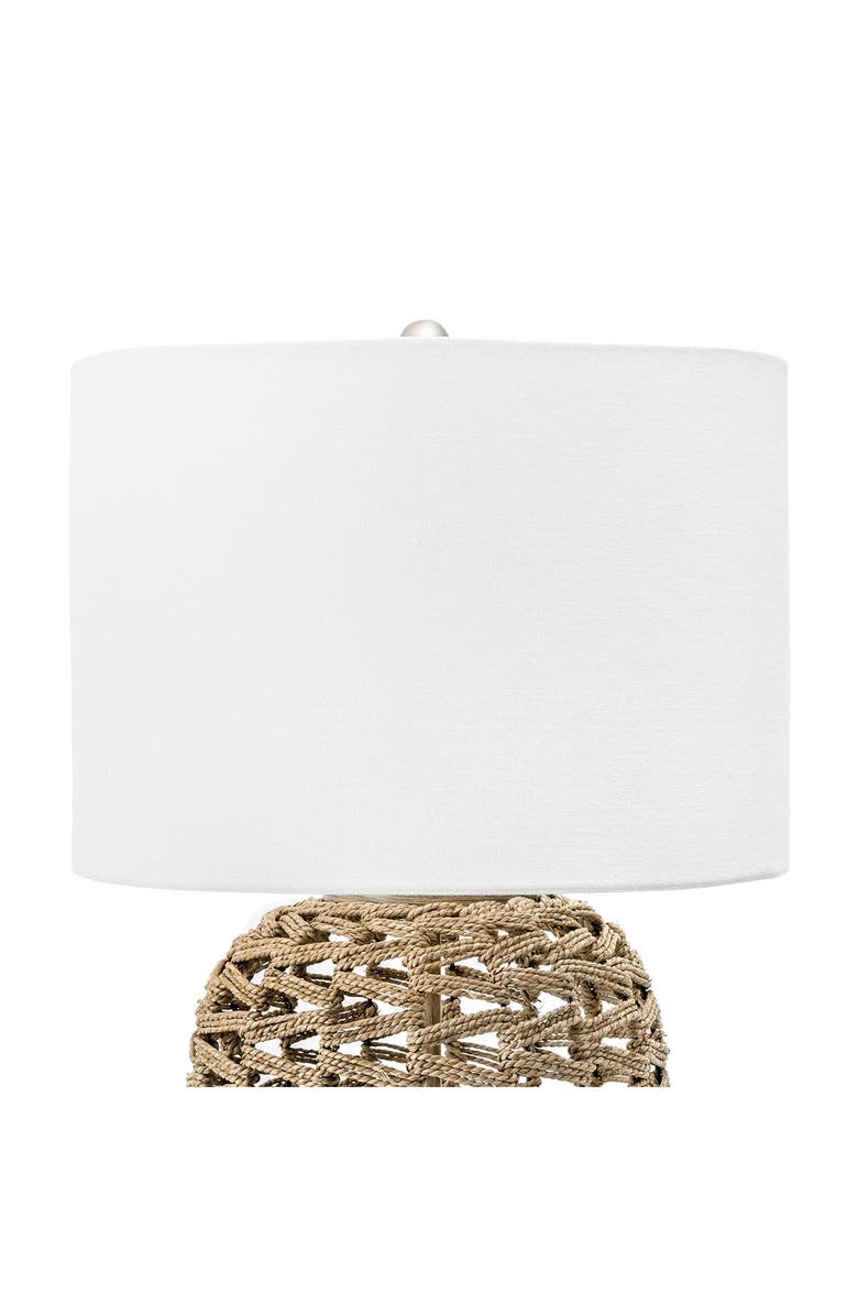 NULOOM Tan Bristol 24" Rattan Table Lamp, Alternate, color, 