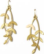Matr Boomie Aamani Linear Vine Dangle Earring