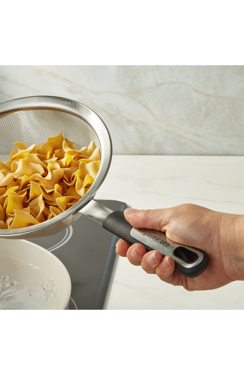 BergHOFF Leo Graphite Stainless Steel Mesh Strainer, Alternate, color, 