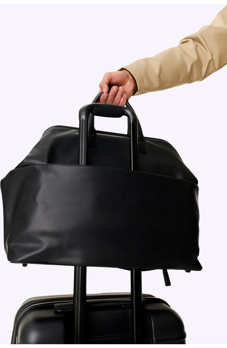 Béis The Essential Faux Leather Weekend Bag, Alternate, color,