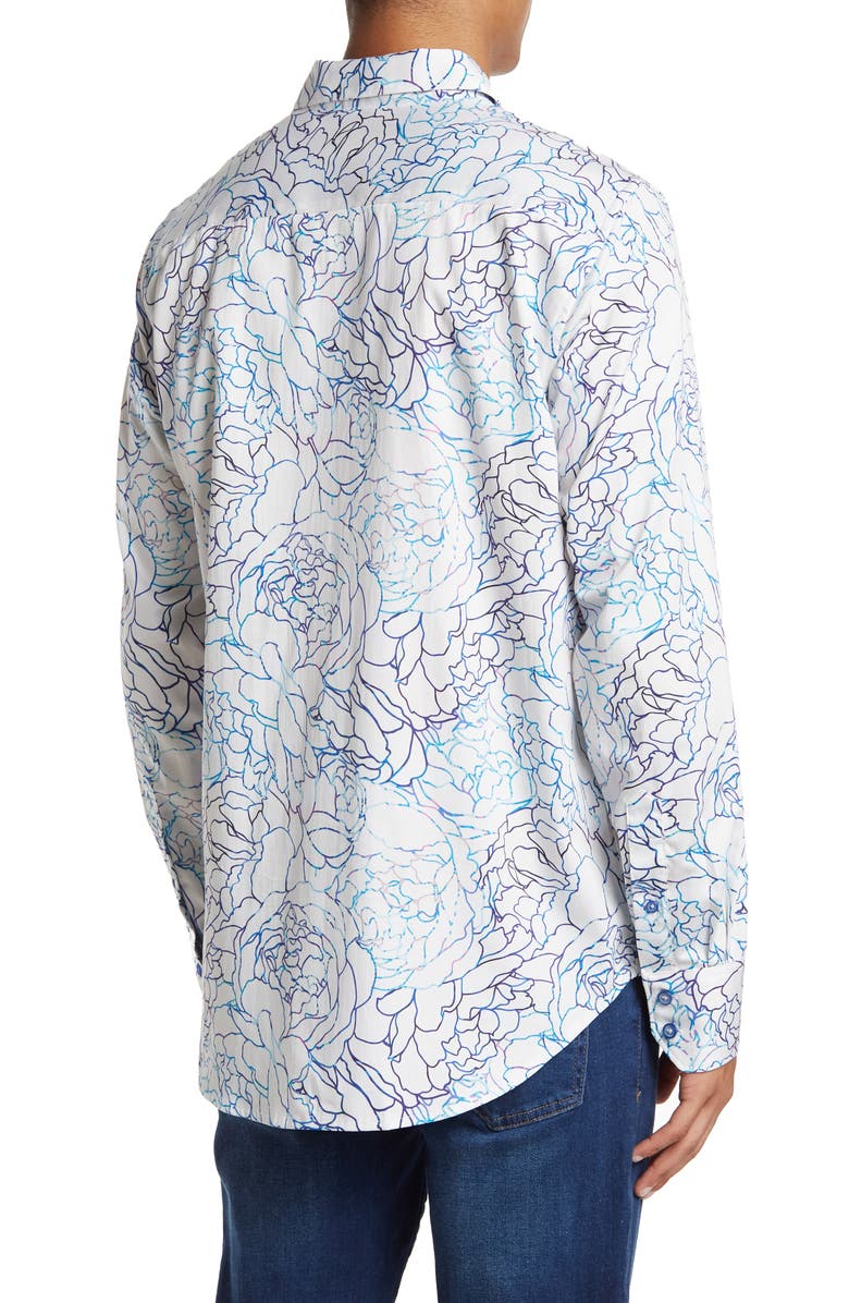 Robert Graham Colwell Long Sleeve Woven Shirt, Alternate, color,