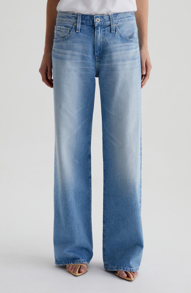 AG Adria Low Rise Baggy Wide Leg Jeans, Main, color, 