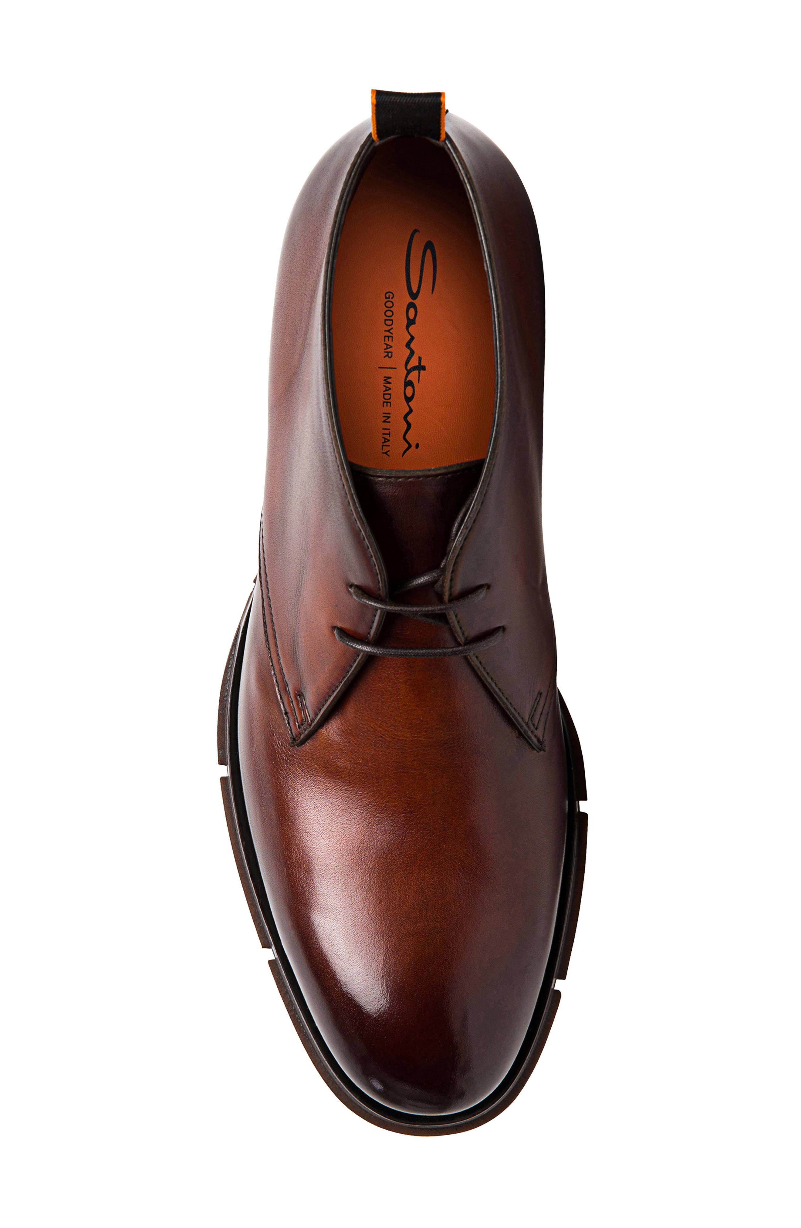 Santoni Laborc Boot, Alternate, color, Dark Brown