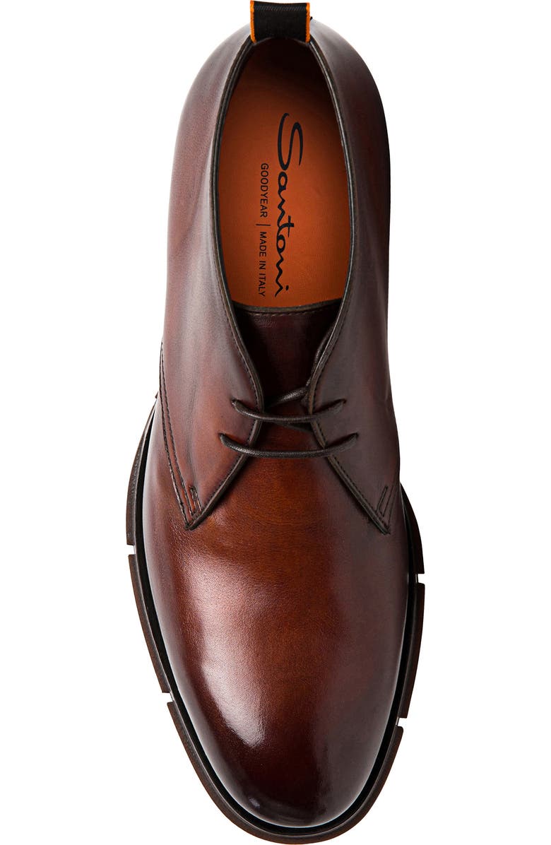 Santoni Laborc Boot, Alternate, color, Dark Brown