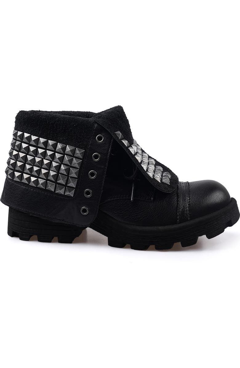 Candie's Sarafina Studded Bootie, Alternate, color, Black