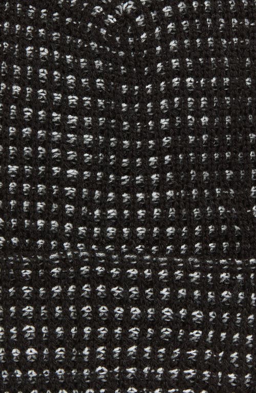 Verloop Simple Grid Beanie In Black