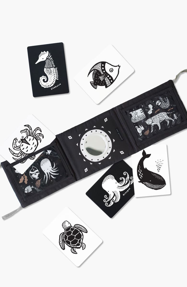 Wee Gallery Developmental Bundle for Baby - Ocean, Alternate, color, Ocean