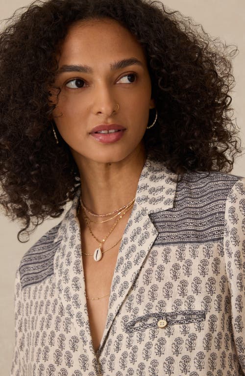 Faherty Paradise Point Shirtdress In Multi