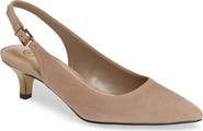 Bella Vita Scarlette Kitten Heel Slingback Pump