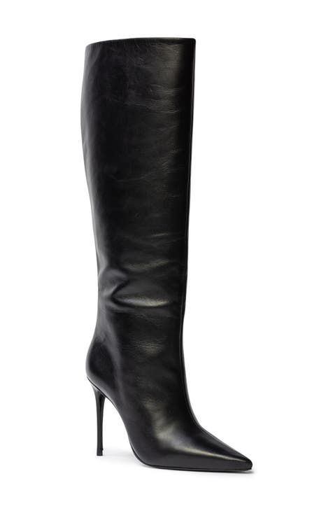 Nordstrom black knee high boots online