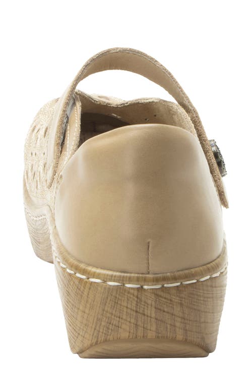 Alegria By Pg Lite Ophelia Clog In Nude