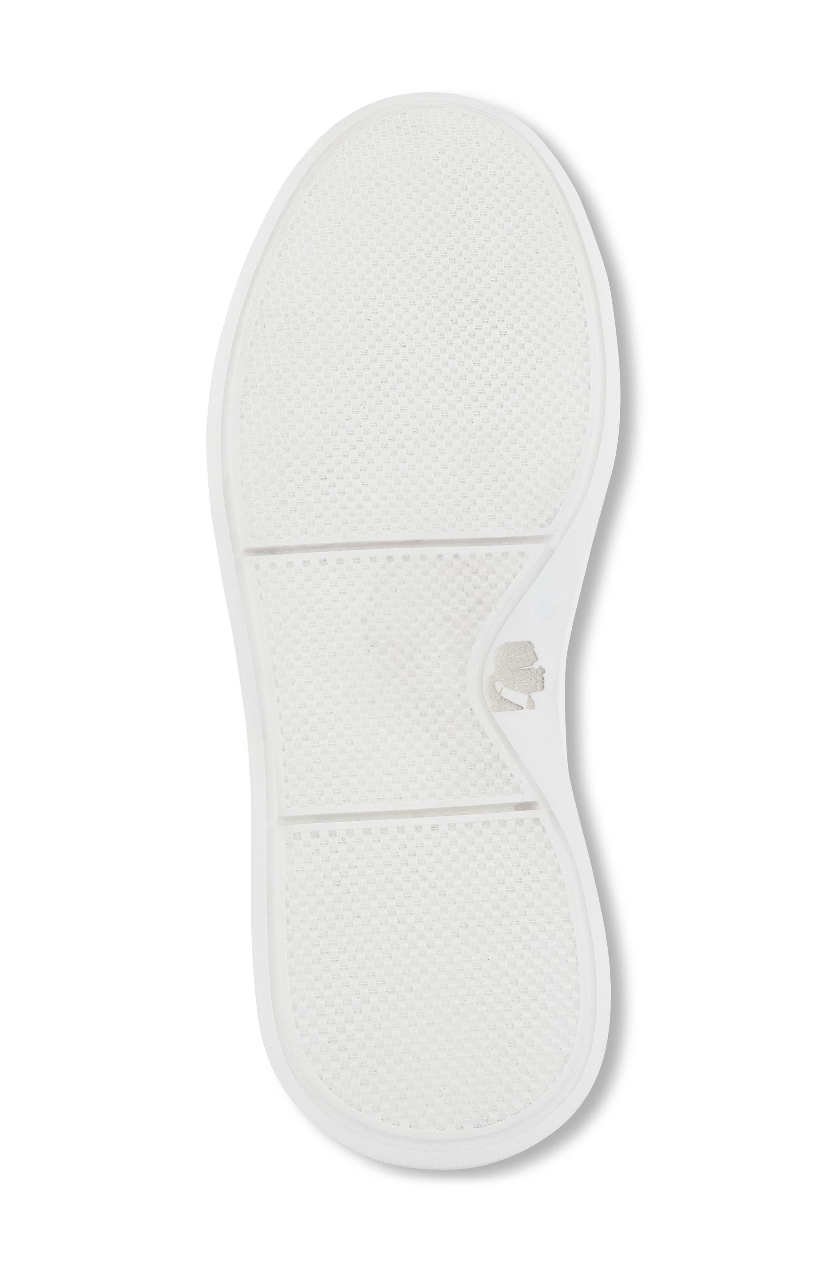 KARL LAGERFELD PARIS Laceless Sneaker, Alternate, color, Light Grey