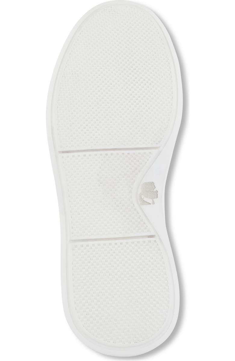 KARL LAGERFELD PARIS Laceless Sneaker, Alternate, color, Light Grey