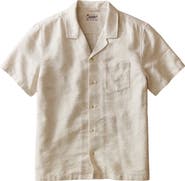 Marine Layer Jacquard Resort Camp Shirt