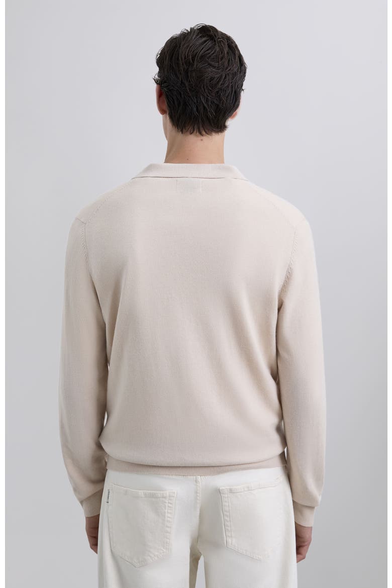 New Moller Polo Tricot, Alternate, color, Cream