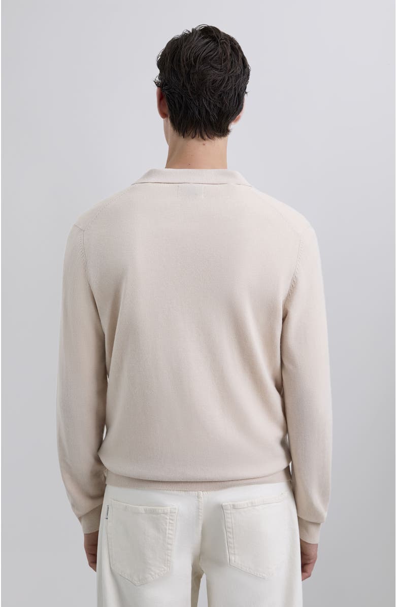 Scalpers New Moller Polo Tricot, Alternate, color, Cream