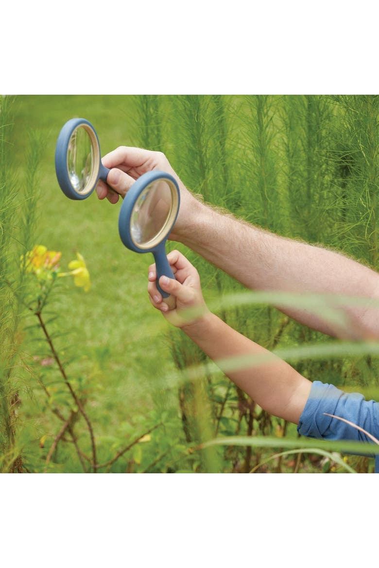 All-Weather Magnifying Glass - Set of 4, Alternate, color, Blue
