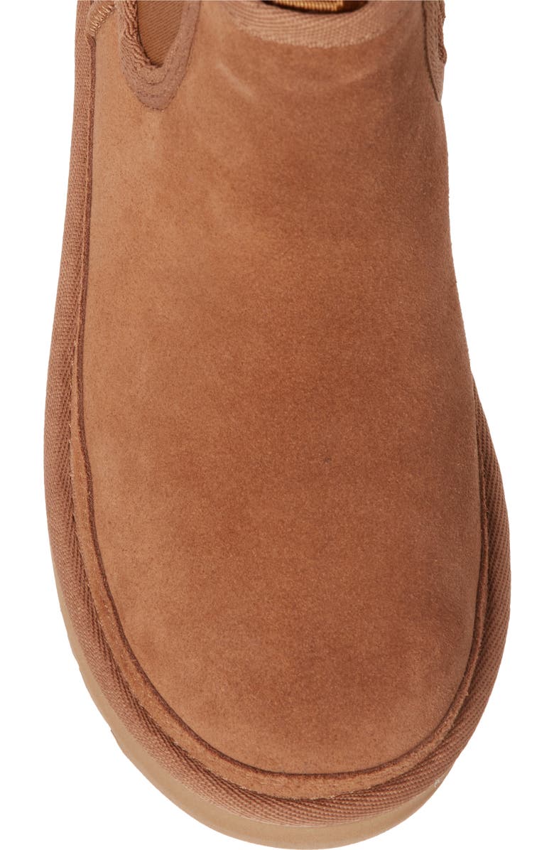 UGG<sup>®</sup> Kids' Neumel Water Resistant Genuine Shearling Platform Chelsea Boot, Alternate, color,