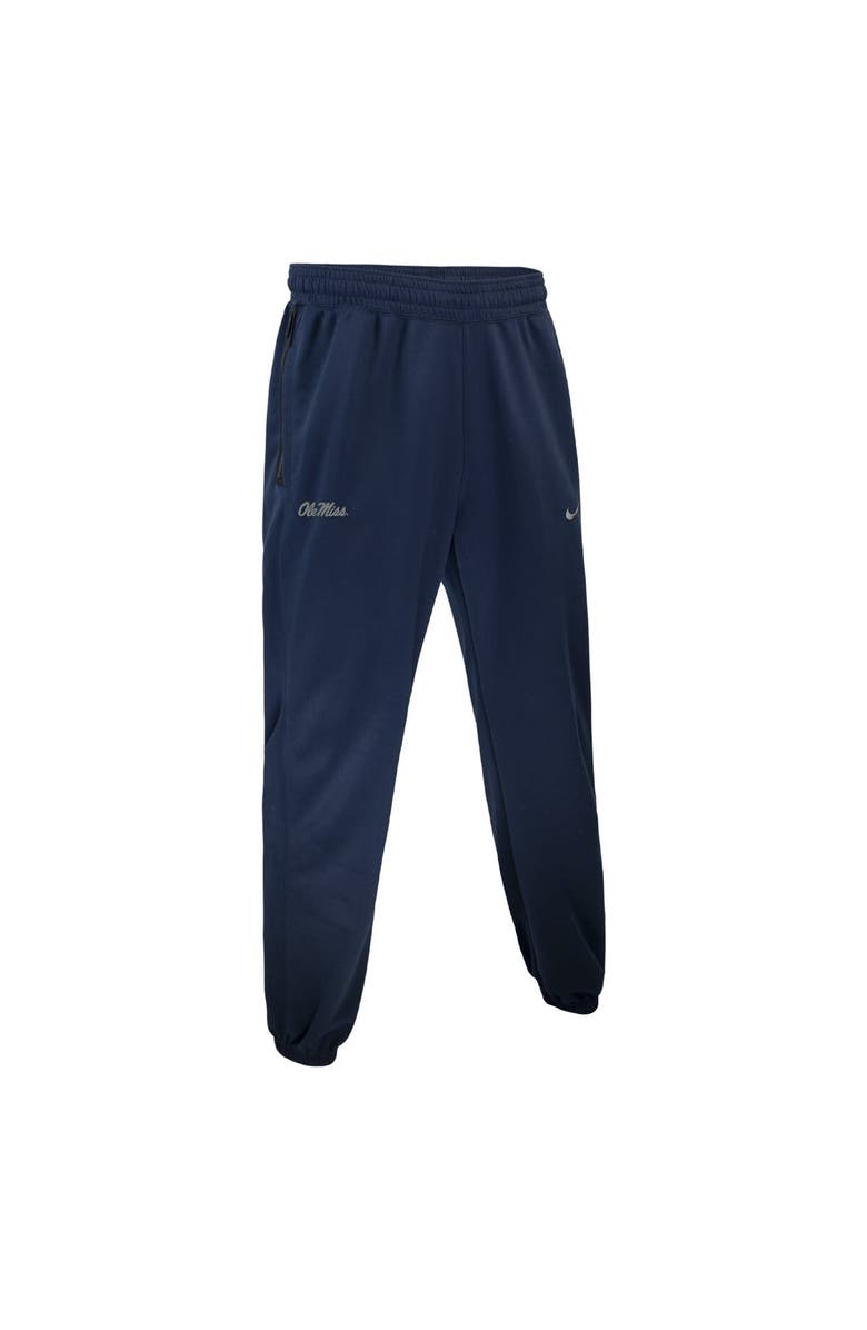 Nike Men's Nike Navy Ole Miss Rebels Basketball Spotlight Performance Pants, Alternate, color, 