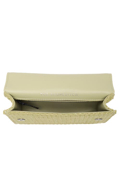 Kurt Geiger London Shoreditch Eagle Small Shoulder Bag In Light/pastel Green