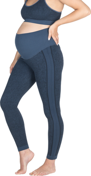 Modern Eternity Maternity Ella Activewear Seamless Maternity Leggings